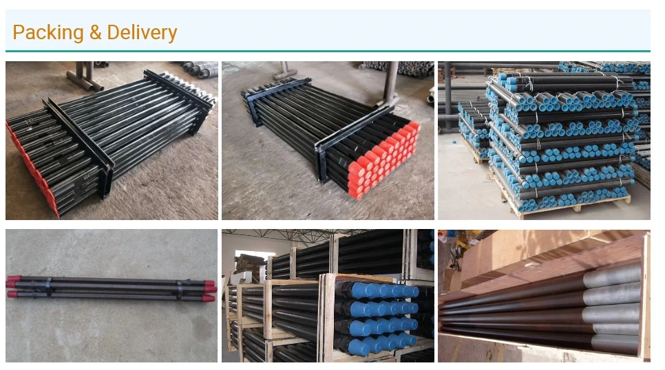 Reliable Water Well Drill Pipe in 1m-9m Lengths