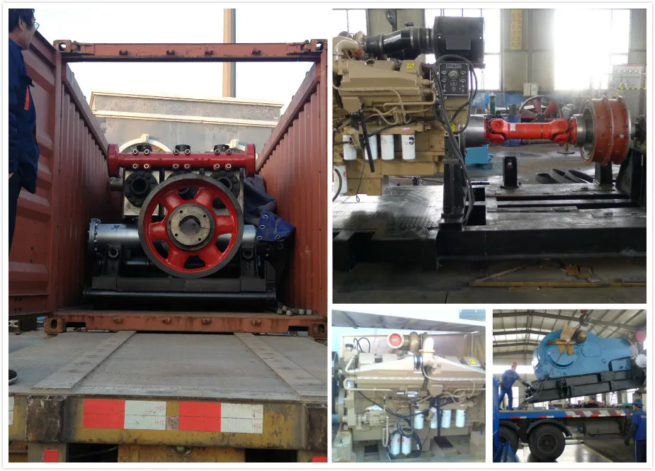 F1000 Small Drilling Triplex Mud Pump 1