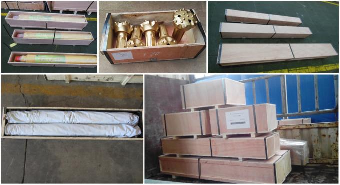 Customized Drilling Depth RC Drill Bits 140mm Reverse Circulation Drilling Hammer And Bits 9