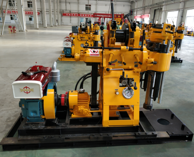 Reasonable Easy Move High Efficiency Core Drilling Rig Compact Structure 0