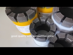 Hard Rock Diamond Core Drill Bits NQ HQ PQ Sizes Multipurpose