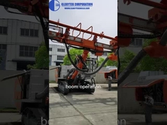 Hydraulic Rock DTH Drilling Equipment With Air Compressor 35m Depth