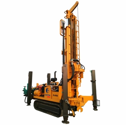 Quality  400M Borehole Drilling Rig , Water Hole Drilling Machine 92KW Diesel Powered factory