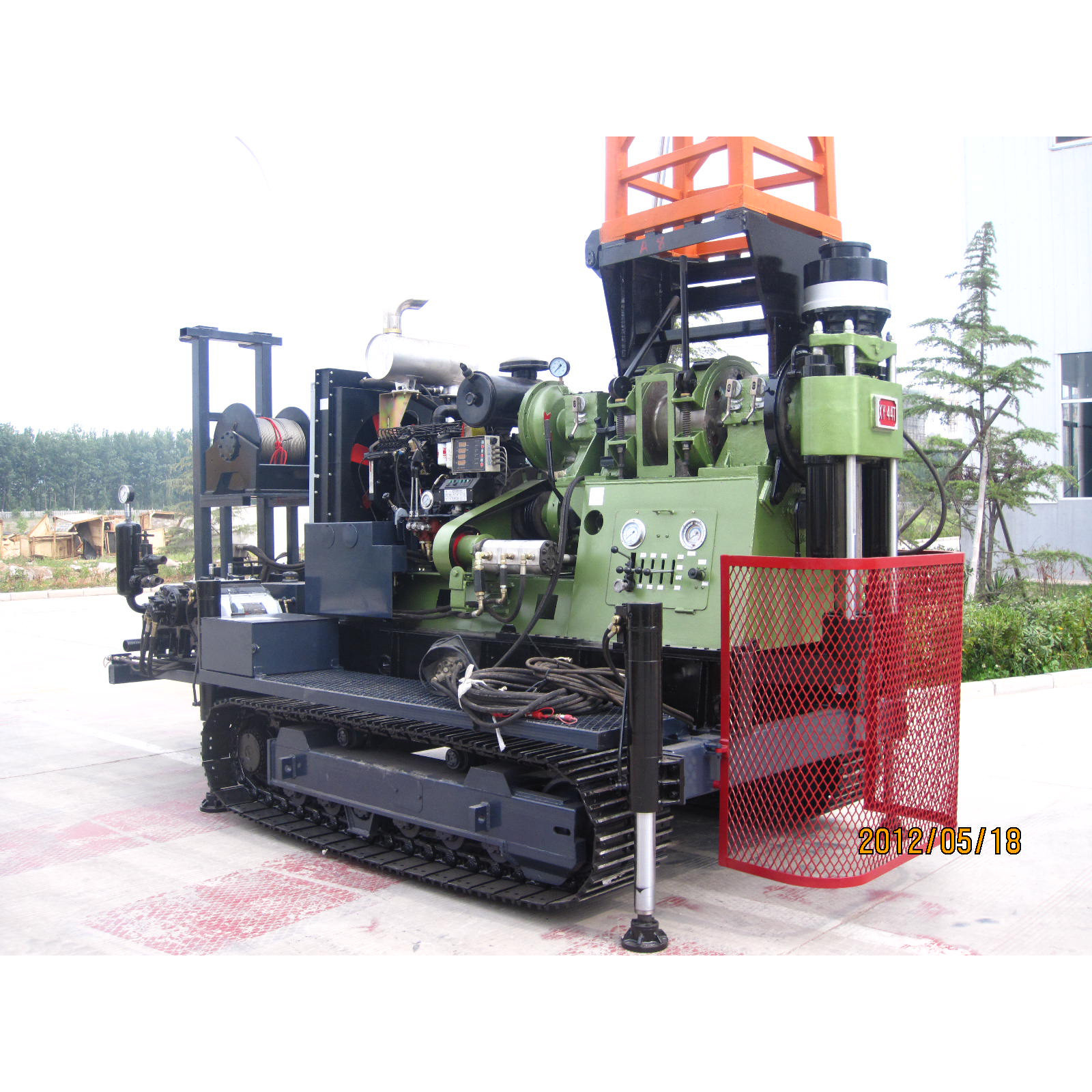 Crawler Type Exploration Drilling Rigs For Deep Rock Sampling