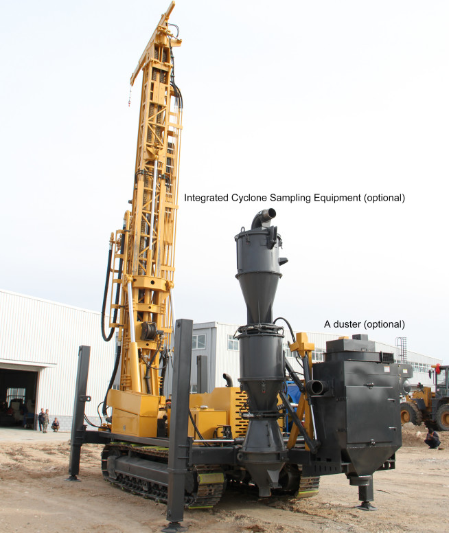 Durable RC Drill Rig 29m/min Fast Lifting Speed and 1.6-8 MPa Working ...