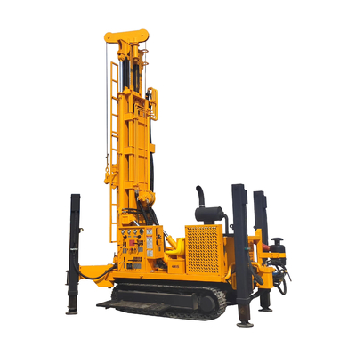 High Efficiency 400m Deep Well Drilling Rig Crawler Machine