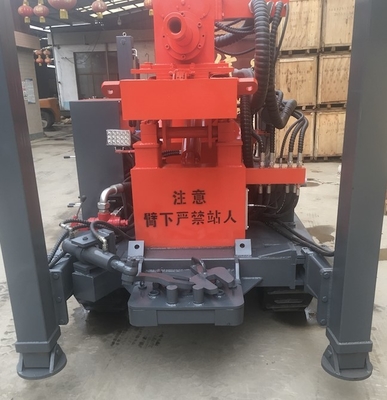 Water Well Drill Rig Machines Diesel Powered For 200m Drilling