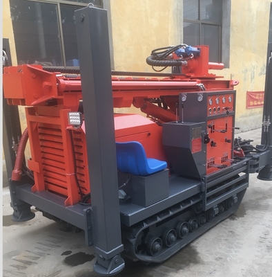Water Well Drill Rig Machines Diesel Powered For 200m Drilling
