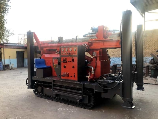 Fully Hydraulic 200m Drill Rig Machines With Crawler Chassis