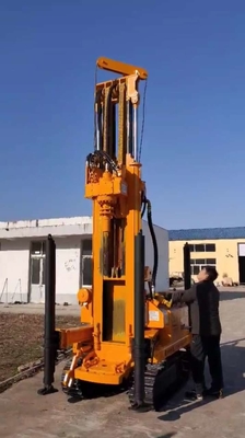 260A 300m Crawler Drilling Machine , Compact Drill Rig For Home Garden