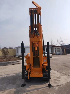 260A 300m Crawler Drilling Machine , Compact Drill Rig For Home Garden