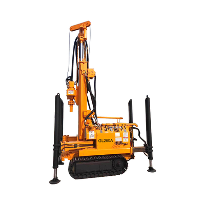 260A 300m Crawler Drilling Machine , Compact Drill Rig For Home Garden