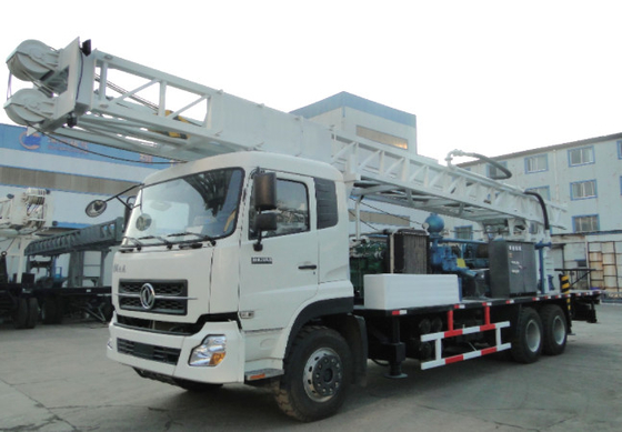 Versatile Water Well Drill Rig Dth Deep Hole 300m 300df Truck Mounted