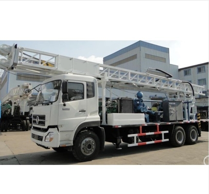 Truck Mounted Water Well Drill Rig Hydraulic For 400 Meter Drilling