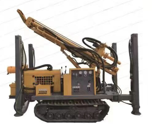 Industrial Agricultural DTH Water Well Drilling Rigs Crawler Mounted