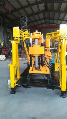 XY-1/XY-1A/GL200/GL250/GL300 four Wheel Trailer water well Drill Rig