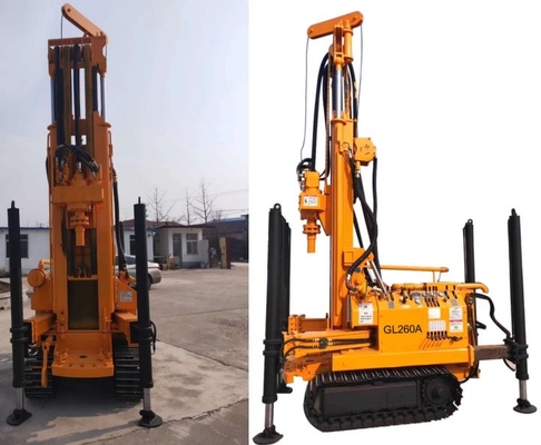 300m Small Water Well Drill Rig Light Weight For Civil Drilling
