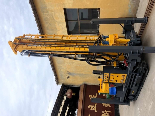 Crawler Gl350s Water Well Drill Rig 350m Depth 105-325mm Hole Diameter