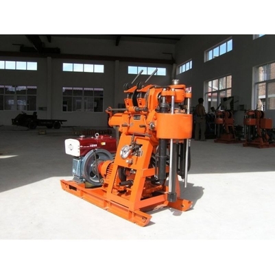 100m Depth Exploration Drilling Rigs Mobile Core Mining Surface