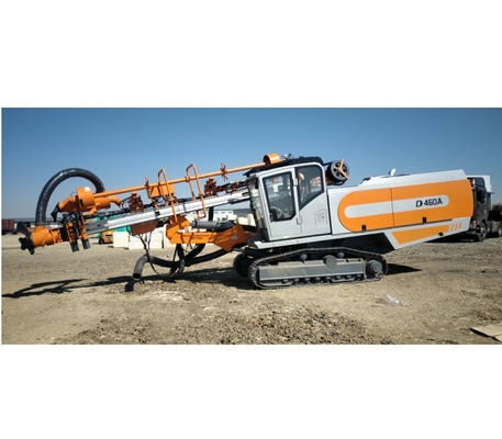 Hydraulic Rock DTH Drilling Equipment With Air Compressor 35m Depth