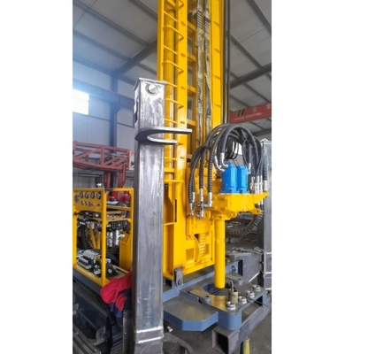 400 Meter Borehole Drilling Rig , DTH Rig Machine For Water Well Drilling