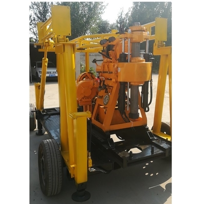 200m Borehole Drilling Rig , Well Digging Rig For Engineering Survey