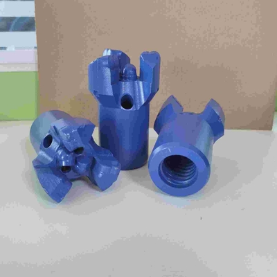 76mm Diameter Non Coring Drill Bits PDC 3 Wings For Mining Drilling