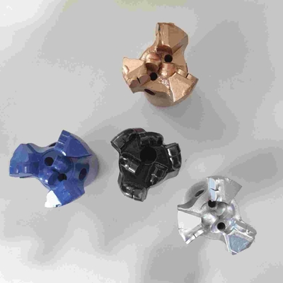 Diamond PDC Drill Bit , Non Coring Drill Bits 76mm Diameter For Coal Mining