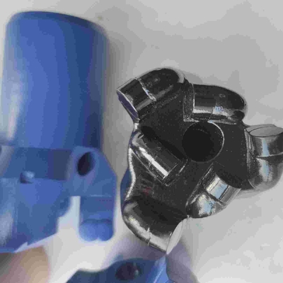 Non Coring Pdc Drill Bit 3 Wings / Blades Concave Bits For Mining Drilling