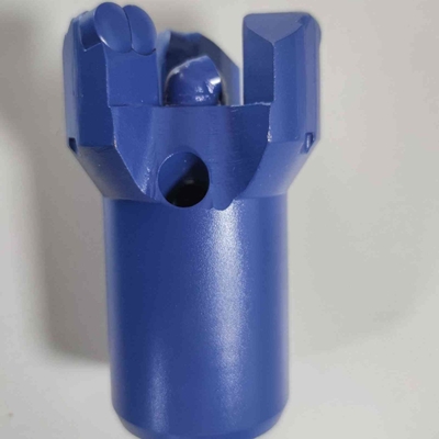 Diamond PDC Drill Bit , Non Coring Drill Bits 76mm Diameter For Coal Mining