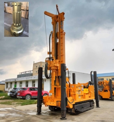 Crawler Type Air Drilling Rig For 800m Big Hole Casing Drilling