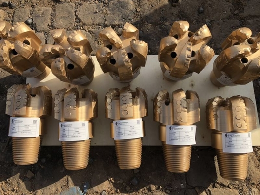 Civil Engineering PDC Drill Bit 5 Blades For Water Well Drilling