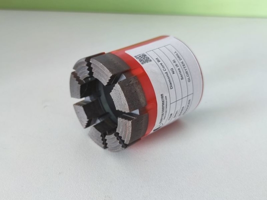 Hard Rock Diamond Core Drill Bits NQ HQ PQ Sizes Multipurpose