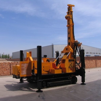 Crawler Base Reverse Drilling Machine Hydraulic DTH For Water Well Mine Sample