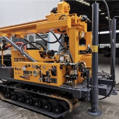 DTH Down The Hole Drilling Rig , 200 Meters Hard Rock Drilling Machine