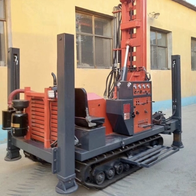 Water Well Drill Rig Machines Diesel Powered For 200m Drilling