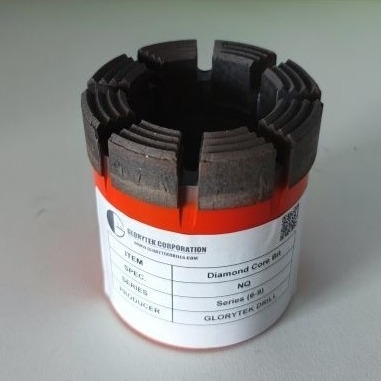 Wireline Impregnated Diamond Core Bits Drilling Tools Easy Collect Sample Operations