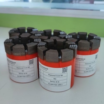 Wireline Impregnated Diamond Core Bits Drilling Tools Easy Collect Sample Operations