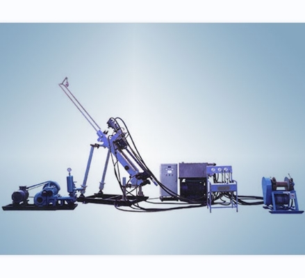 full hydraulic underground 500m core drill rig for geological exploration