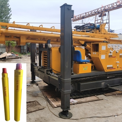 350m Depth Crawler Drill Machine Pneumatic Bore Hole With Full Hydraulic System