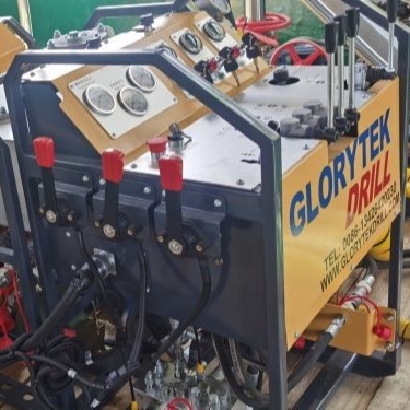 Gl300e Portable 320m Diamond Core Drill Rig For Mountain Rock Drilling