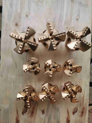 Water Well Drag Pdc Drill Bits 165mm 3 Blade