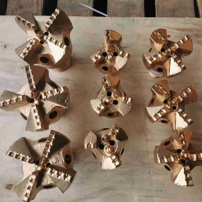 Water Well Drag Pdc Drill Bits 165mm 3 Blade