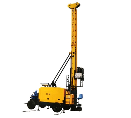 GLDX-5C Geotechnical Sampling Mineral Exploration Drilling Rigs Hydraulic Trailer
