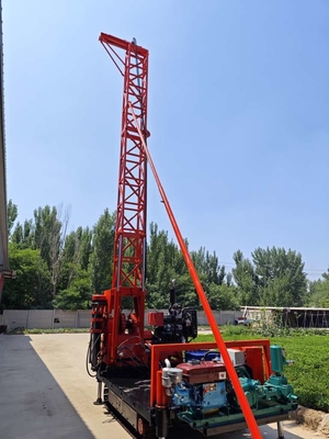PQ GLXY-2T Exploration Drilling Rigs Inclined Hole Crawler Portable Mineral Boreholeore
