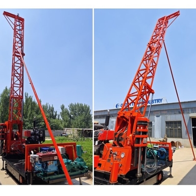 Inclined Hole High Capacity Geotechnical Drill Rigs For Professional Exploration
