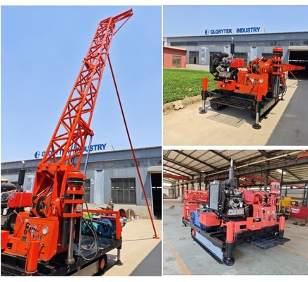 Mining 560mm Mineral Exploration Drilling Rigs With Crawler Chassis