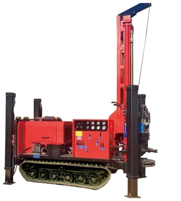 200m Deep Well Drilling Equipment Crawler Multifunctional