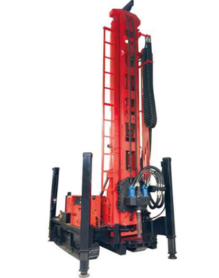 Gl500s Diesel Engine Well Drilling Machine Crawler For Borehole Drill