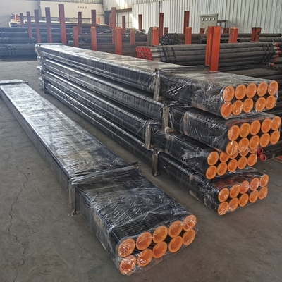 Male Connection Water Well Drill Rod With 76/89/102/114/127/140mm Diameter